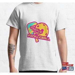 Pickleball Athletics Its A Big Dill Tshirt Classic